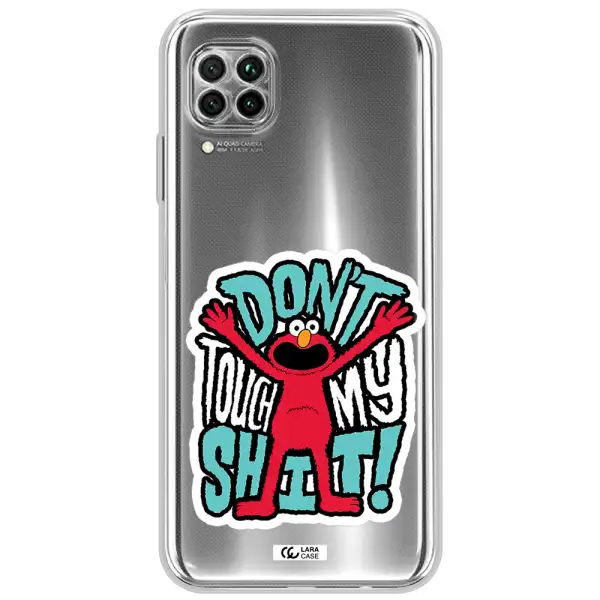 A Cartoon Character With Arms Up Huawei Nova 7I Clear Tpu Case