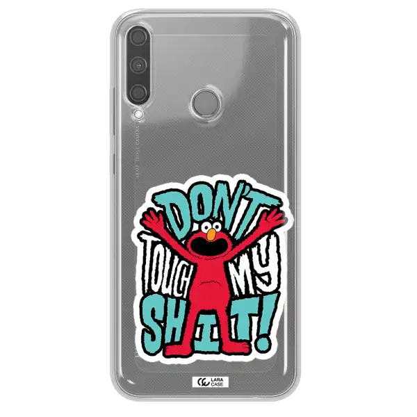 A Cartoon Character With Arms Up Huawei P40 Lite E Clear Tpu Case
