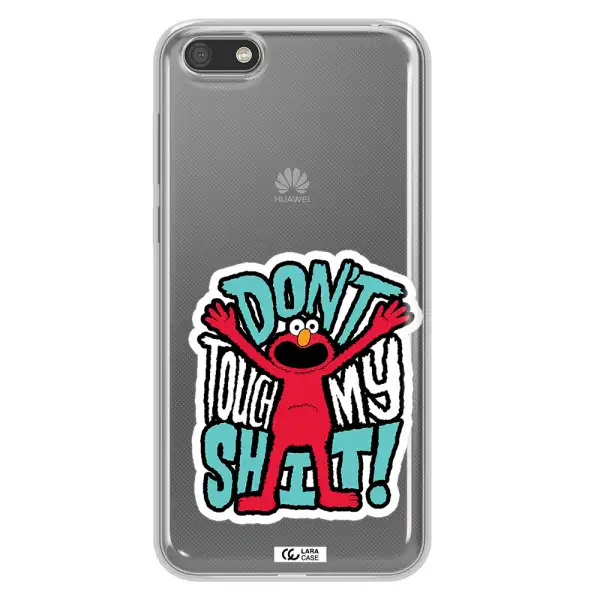 A Cartoon Character With Arms Up Huawei Y5 2018 Clear Tpu Case