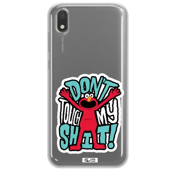 A Cartoon Character With Arms Up Huawei Y5 2019 Clear Tpu Case