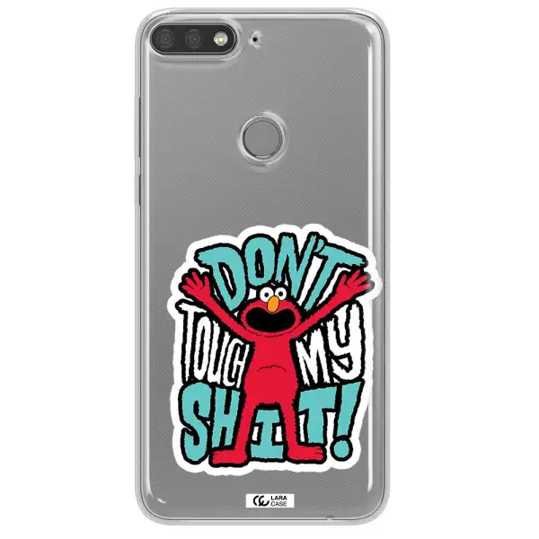A Cartoon Character With Arms Up Huawei Y7 Prime 2018 Clear Tpu Case