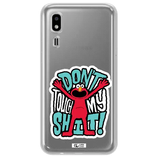 A Cartoon Character With Arms Up Samsung A2 Core Clear Tpu Case