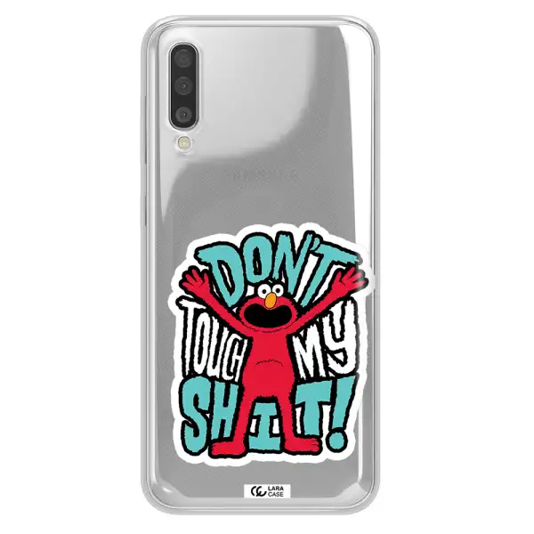A Cartoon Character With Arms Up Samsung A50 Clear Tpu Case