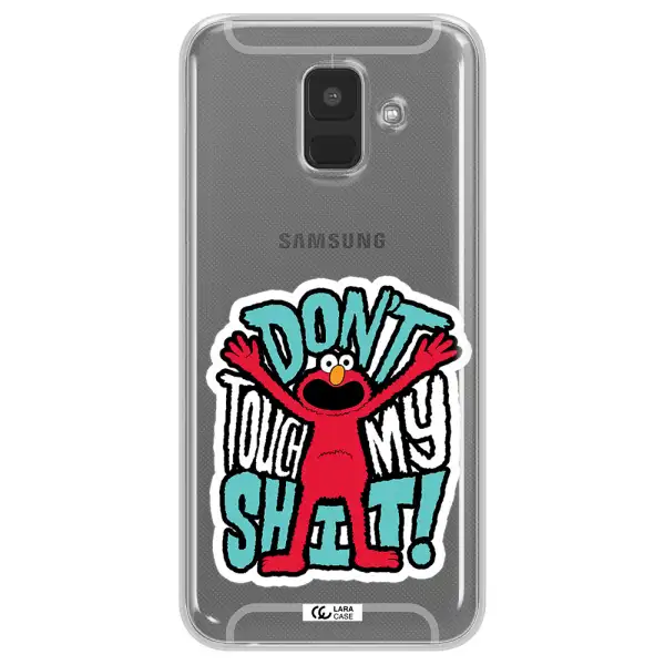 A Cartoon Character With Arms Up Samsung A6 Clear Tpu Case