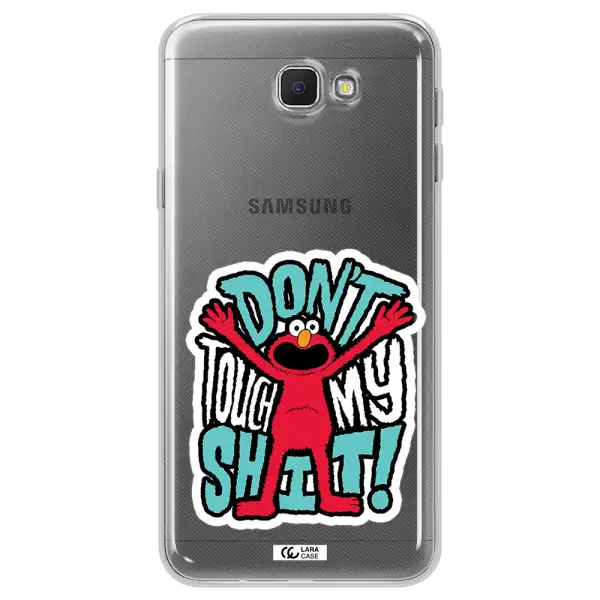A Cartoon Character With Arms Up Samsung J5 Prime Clear Tpu Case