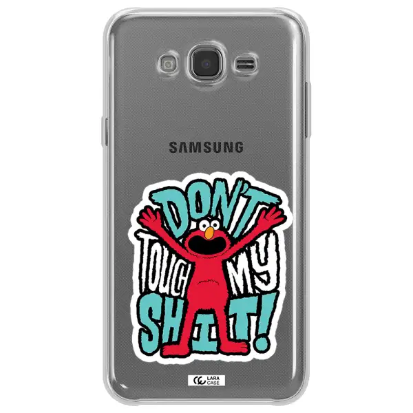 A Cartoon Character With Arms Up Samsung J7 2015 Clear Tpu Case