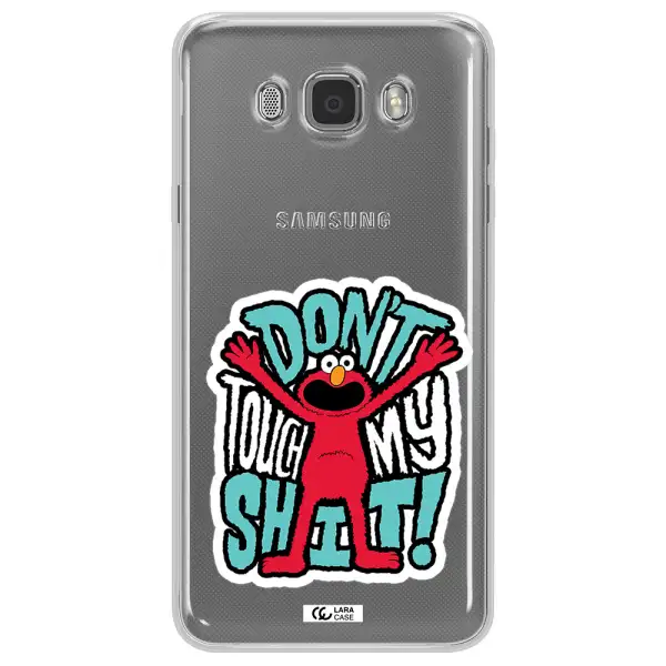 A Cartoon Character With Arms Up Samsung J7 2016 Clear Tpu Case