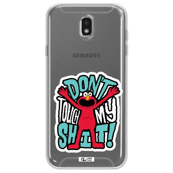 A Cartoon Character With Arms Up Samsung J7 Pro Clear Tpu Case
