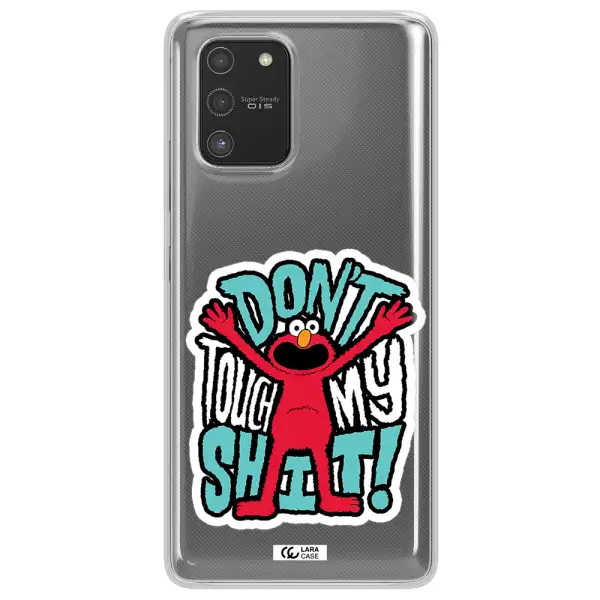 A Cartoon Character With Arms Up Samsung S10 Lite Clear Tpu Case