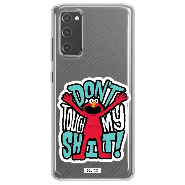 A Cartoon Character With Arms Up Samsung S20 Fe Clear Tpu Case