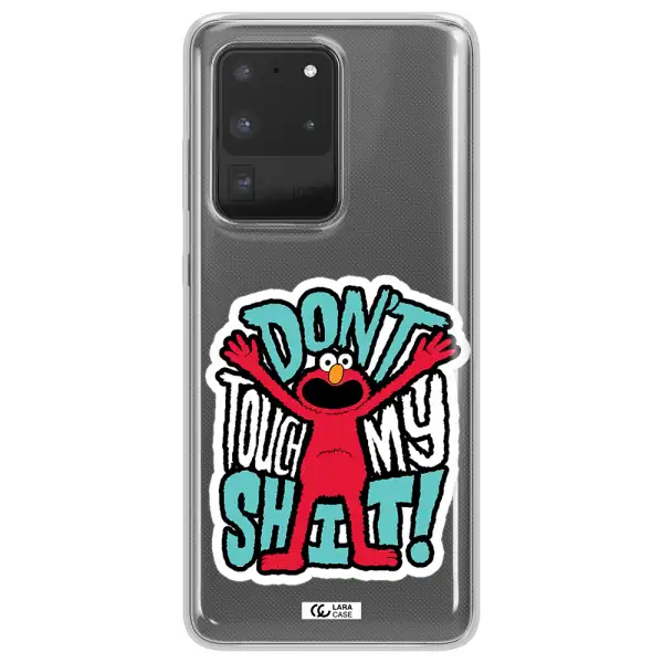 A Cartoon Character With Arms Up Samsung S20 Ultra Clear Tpu Case