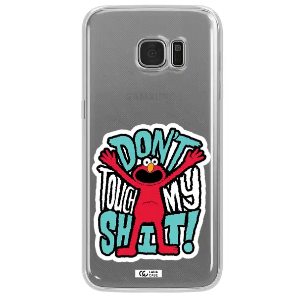A Cartoon Character With Arms Up Samsung S7 Edge Clear Tpu Case