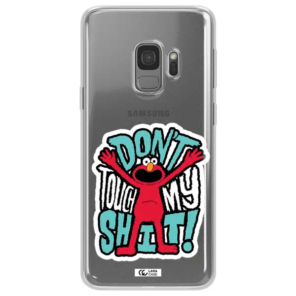 A Cartoon Character With Arms Up Samsung S9 Clear Tpu Case
