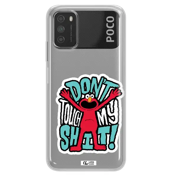 A Cartoon Character With Arms Up Xiaomi Poco M3 Clear Tpu Case