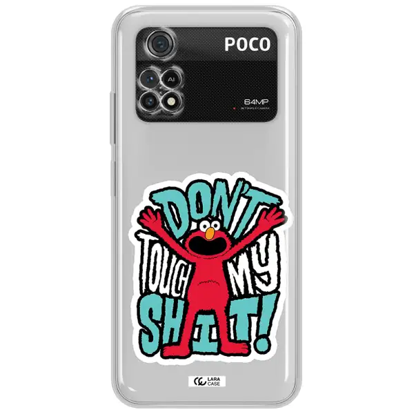 A Cartoon Character With Arms Up Xiaomi Poco M4 Pro 4G Clear Tpu Case