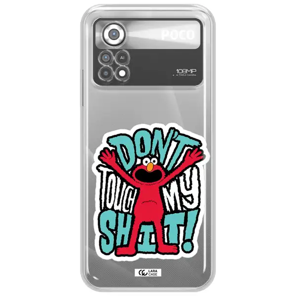 A Cartoon Character With Arms Up Xiaomi Poco X4 Pro Clear Tpu Case