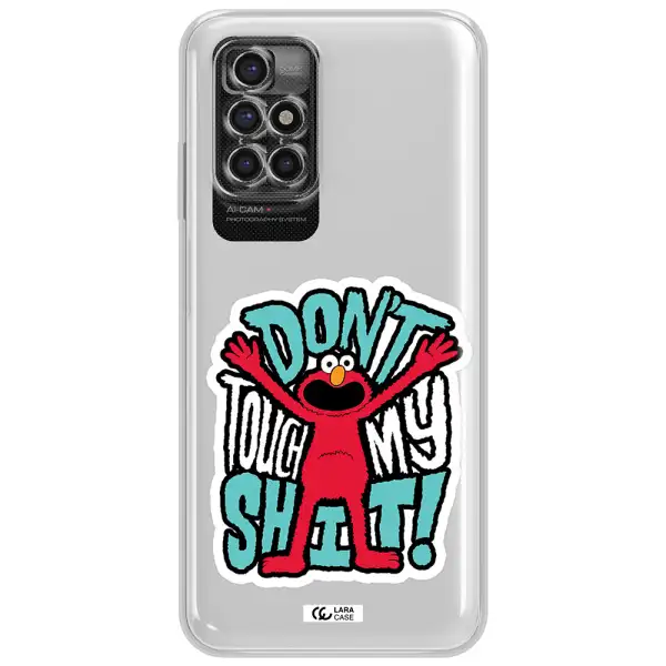 A Cartoon Character With Arms Up Xiaomi Redmi 10 Clear Tpu Case