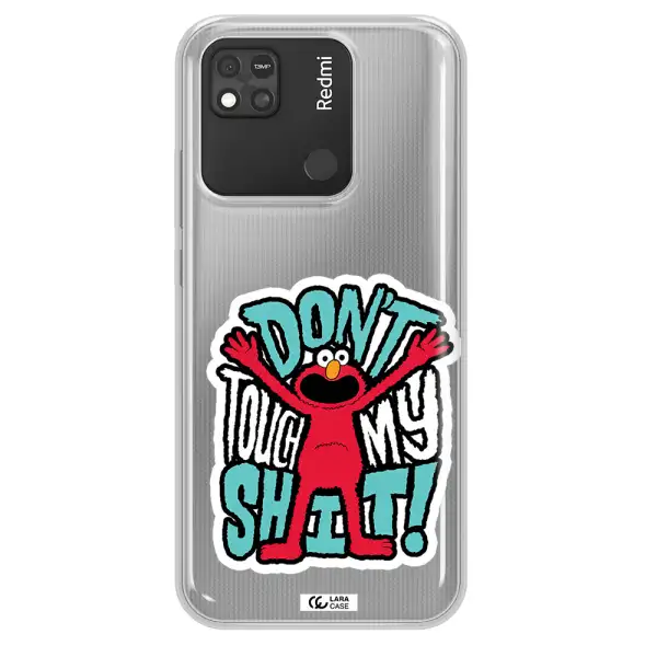 A Cartoon Character With Arms Up Xiaomi Redmi 10A Clear Tpu Case