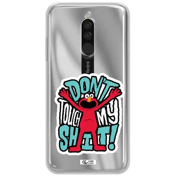 A Cartoon Character With Arms Up Xiaomi Redmi 8 Clear Tpu Case