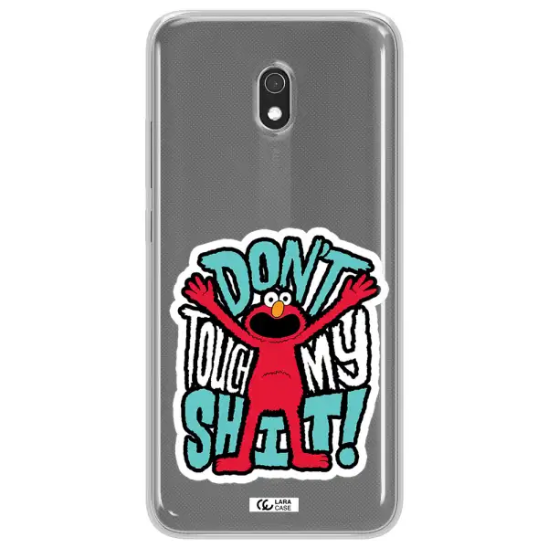 A Cartoon Character With Arms Up Xiaomi Redmi 8A Clear Tpu Case