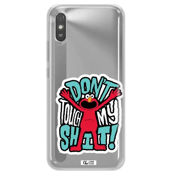 A Cartoon Character With Arms Up Xiaomi Redmi 9A Clear Tpu Case