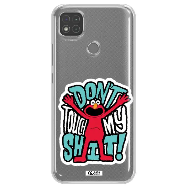 A Cartoon Character With Arms Up Xiaomi Redmi 9C Clear Tpu Case