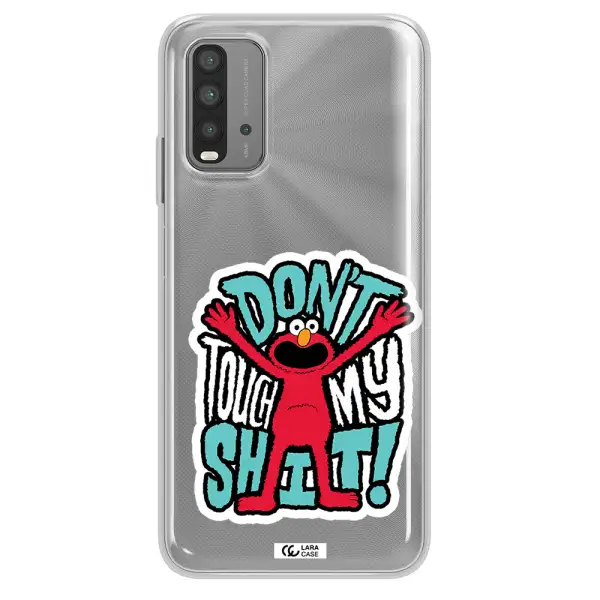 A Cartoon Character With Arms Up Xiaomi Redmi 9T Clear Tpu Case