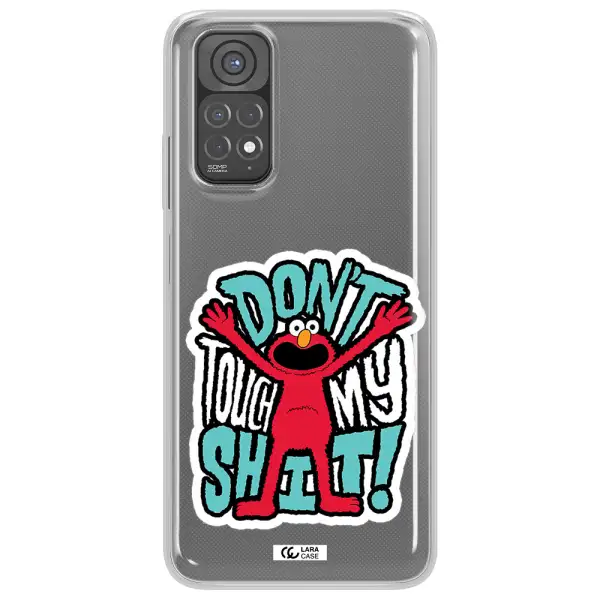 A Cartoon Character With Arms Up Xiaomi Redmi Note 11 Clear Tpu Case