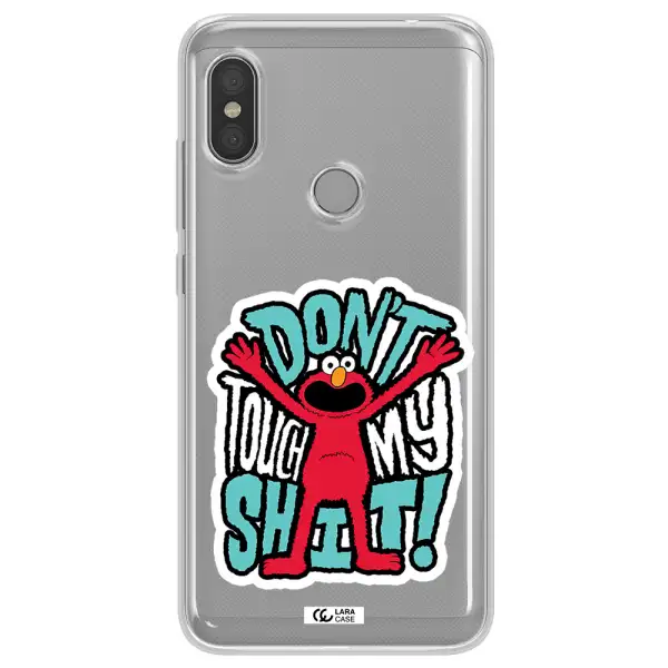 A Cartoon Character With Arms Up Xiaomi Redmi Note 6 Pro Clear Tpu Case