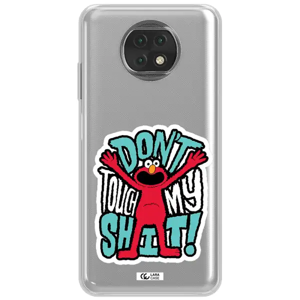 A Cartoon Character With Arms Up Xiaomi Redmi Note 9T Clear Tpu Case