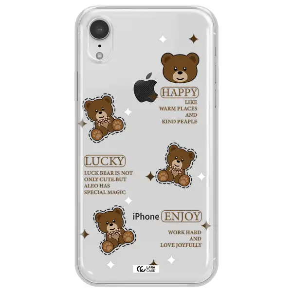 A Collection Of Teddy Bears Apple Iphone Xr Clear Tpu Case