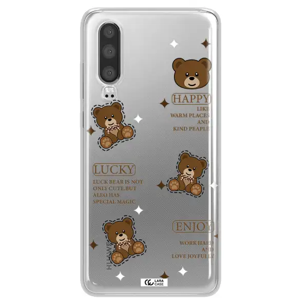 A Collection Of Teddy Bears Huawei P30 Clear Tpu Case