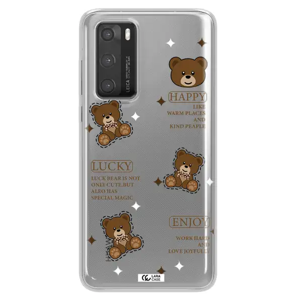 A Collection Of Teddy Bears Huawei P40 Clear Tpu Case