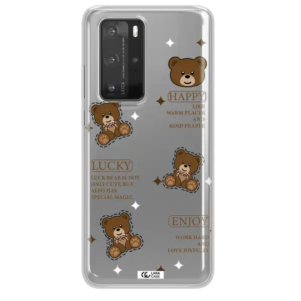 A Collection Of Teddy Bears Huawei P40 Pro Clear Tpu Case