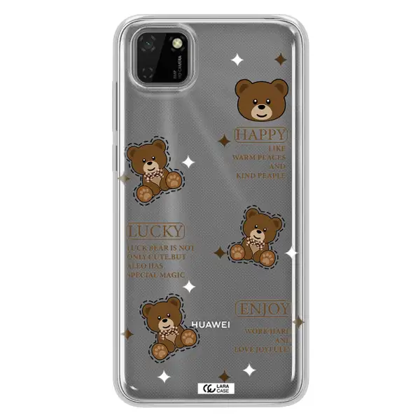 A Collection Of Teddy Bears Huawei Y5P Clear Tpu Case