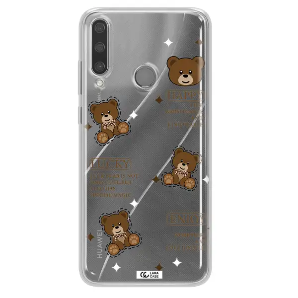 A Collection Of Teddy Bears Huawei Y6P Clear Tpu Case