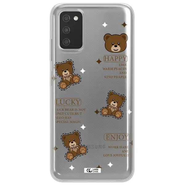A Collection Of Teddy Bears Samsung A03S Clear Tpu Case