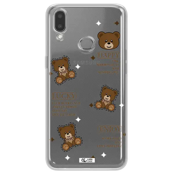A Collection Of Teddy Bears Samsung A10S Clear Tpu Case
