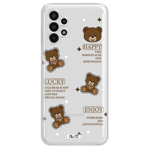 A Collection Of Teddy Bears Samsung A13 4G Clear Tpu Case