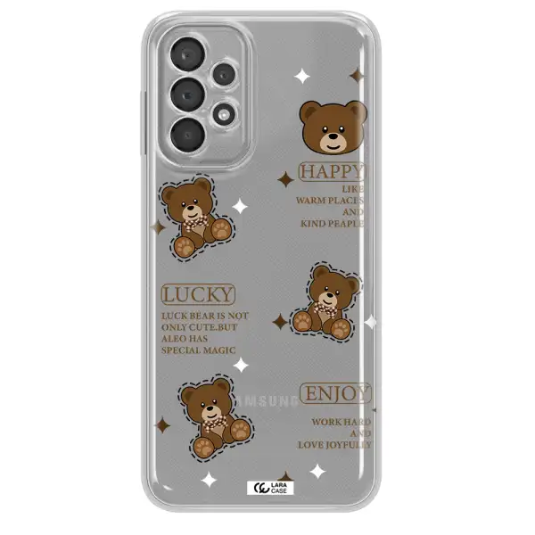 A Collection Of Teddy Bears Samsung A23 5G Clear Tpu Case