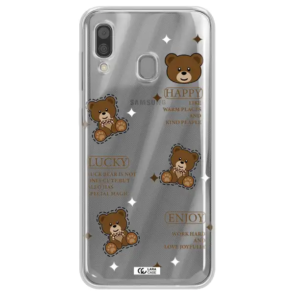 A Collection Of Teddy Bears Samsung A30 Clear Tpu Case