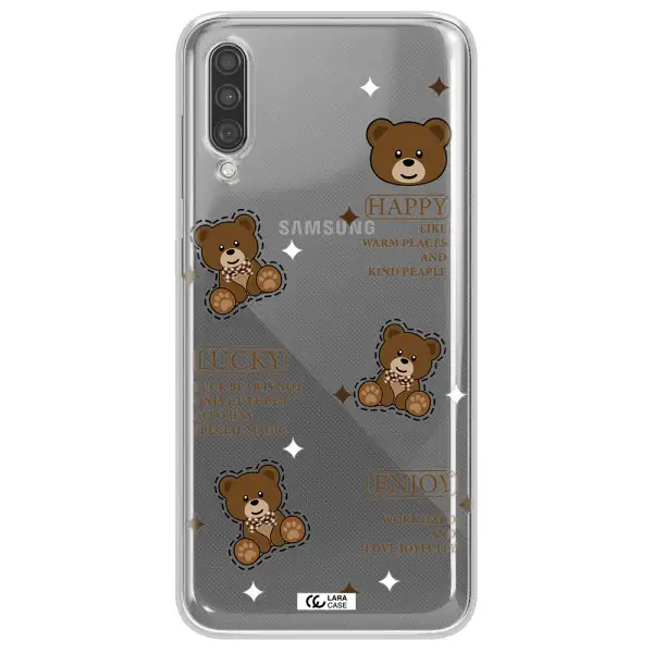 A Collection Of Teddy Bears Samsung A30S Clear Tpu Case