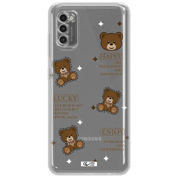 A Collection Of Teddy Bears Samsung A41 Clear Tpu Case