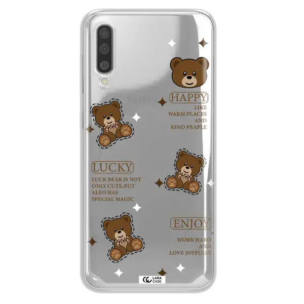 A Collection Of Teddy Bears Samsung A50 Clear Tpu Case
