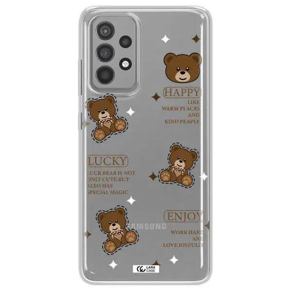 A Collection Of Teddy Bears Samsung A52 Clear Tpu Case