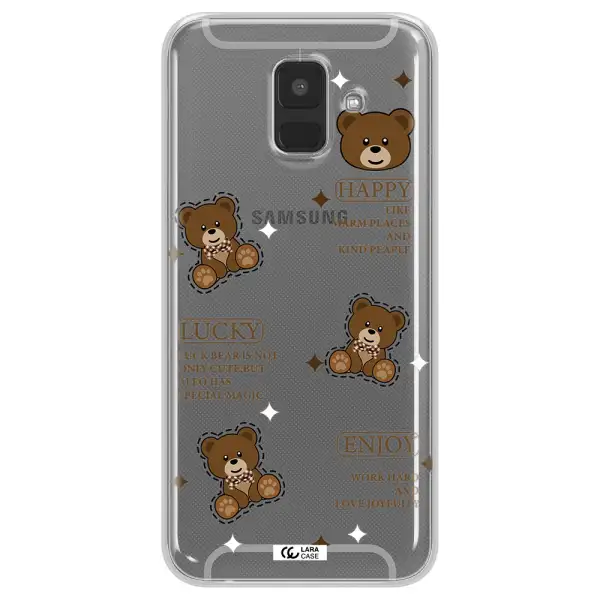 A Collection Of Teddy Bears Samsung A6 Clear Tpu Case