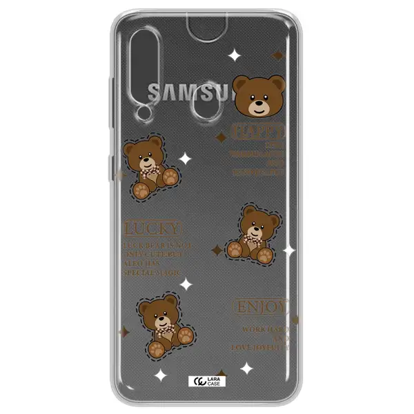 A Collection Of Teddy Bears Samsung A60 Clear Tpu Case