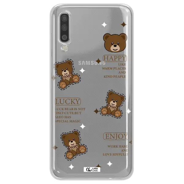 A Collection Of Teddy Bears Samsung A70S Clear Tpu Case