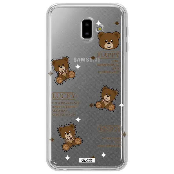 A Collection Of Teddy Bears Samsung J6 Plus Clear Tpu Case