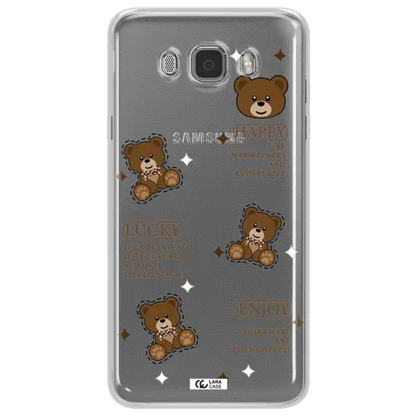 A Collection Of Teddy Bears Samsung J7 2016 Clear Tpu Case